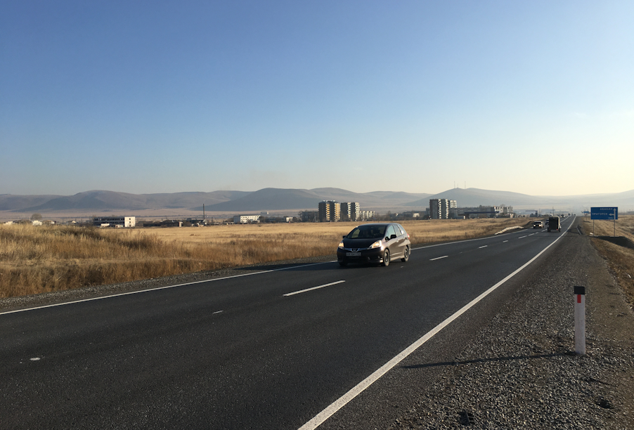 В 2021 году в Хакасии отремонтировали 7 км трассы Р-257 «Енисей»